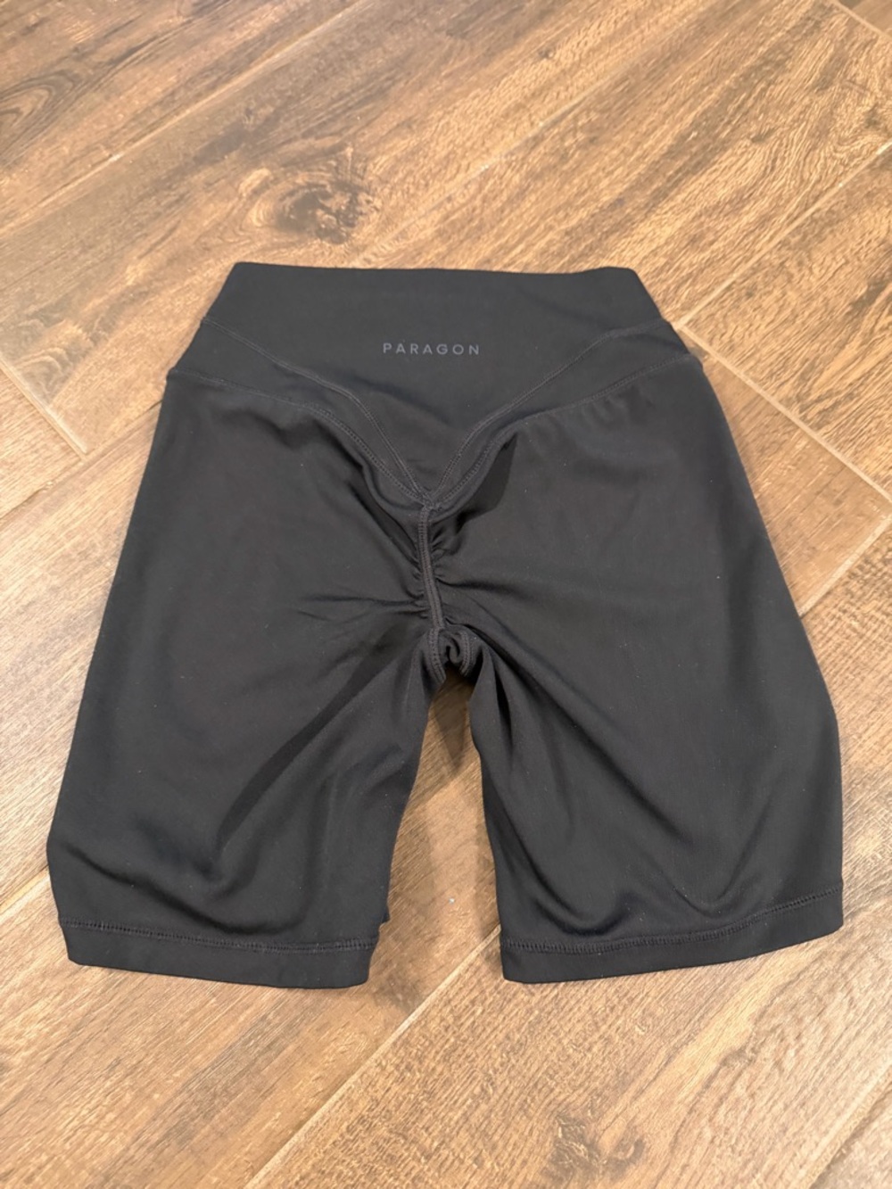 PARAGON Black icon  High-Waist sculptseam plus shorts